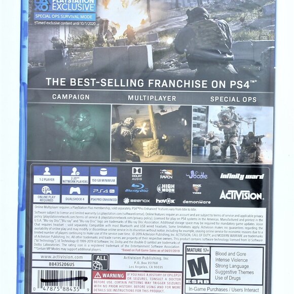 Call of Duty Modern Warfare for PS4 - Picture 2 of 2